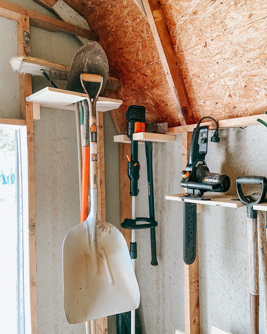4. DIY Wood Shelves