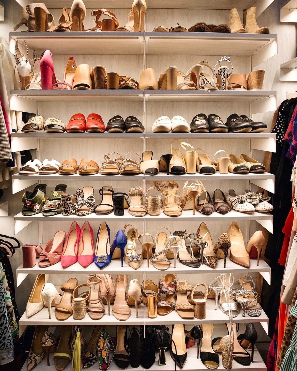 4. Floor To Ceiling Shoe Storage