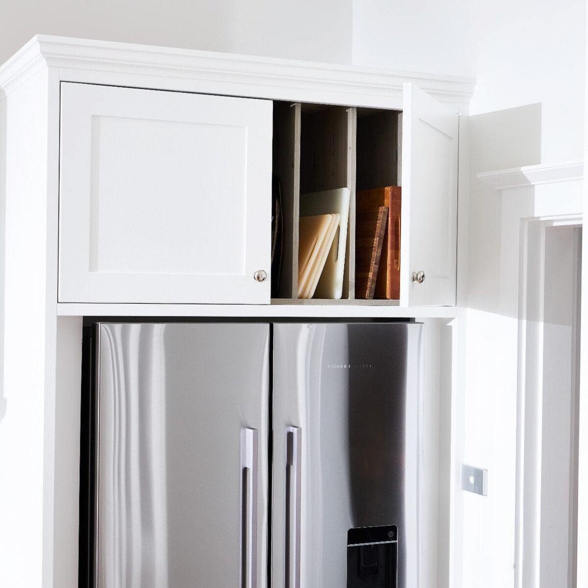 13 Simple on Top of Fridge Storage Ideas Craftsy Hacks