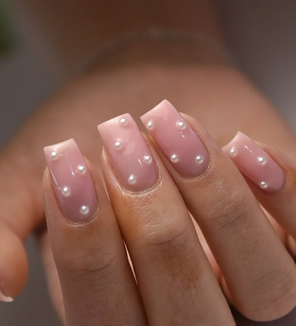 41. Pink and Pearls