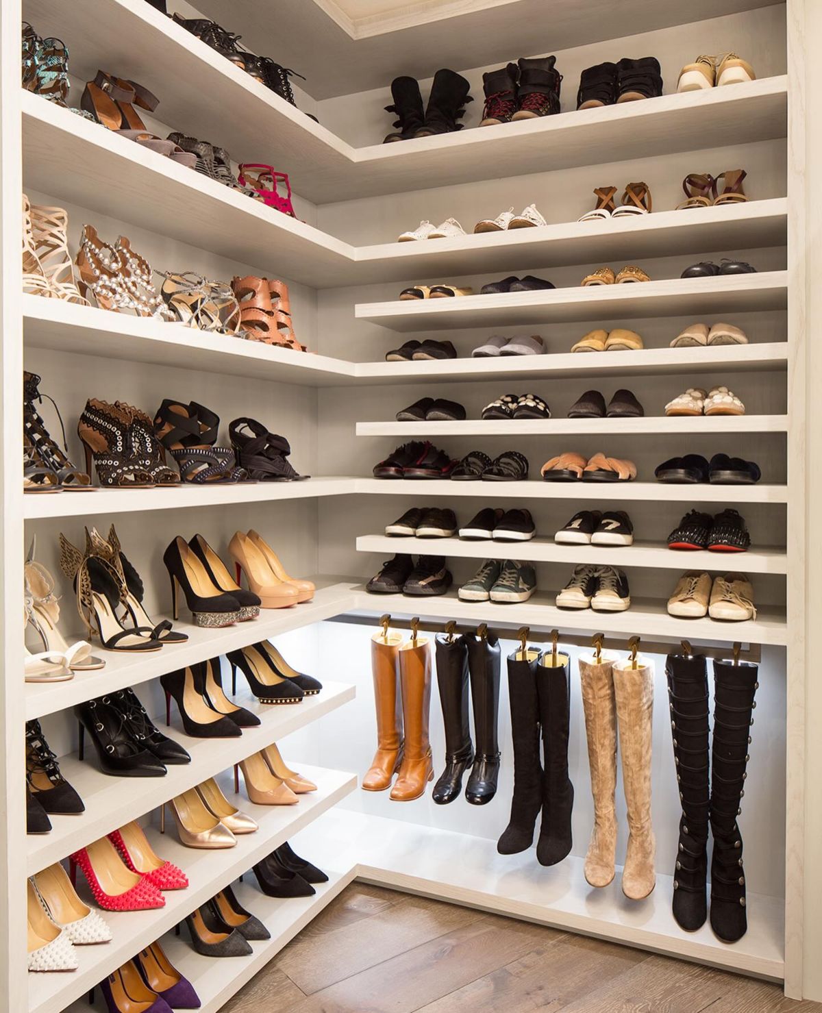 5. Wrapping Shelves