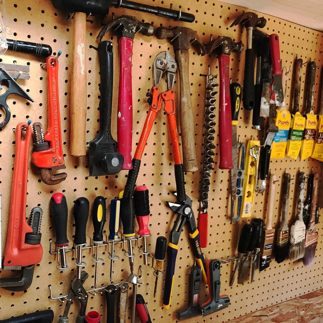 7. Tool Peg Board