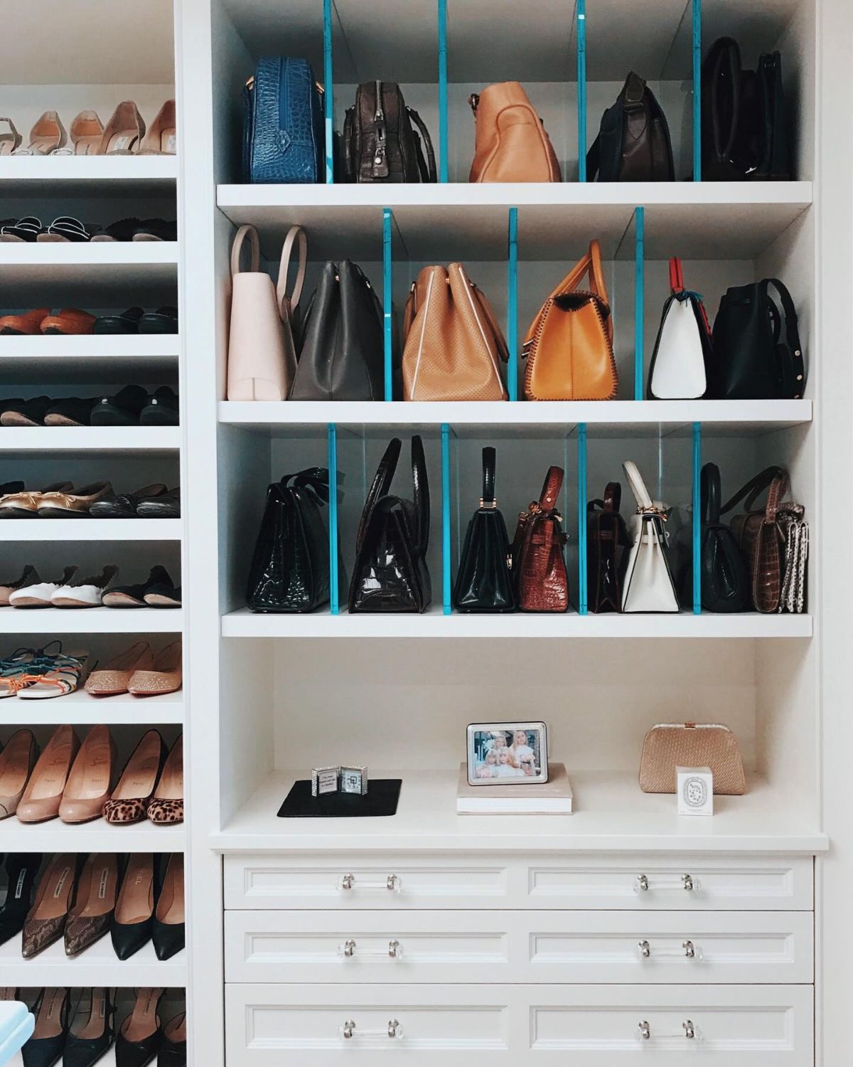 8. Glass Dividers For Purses