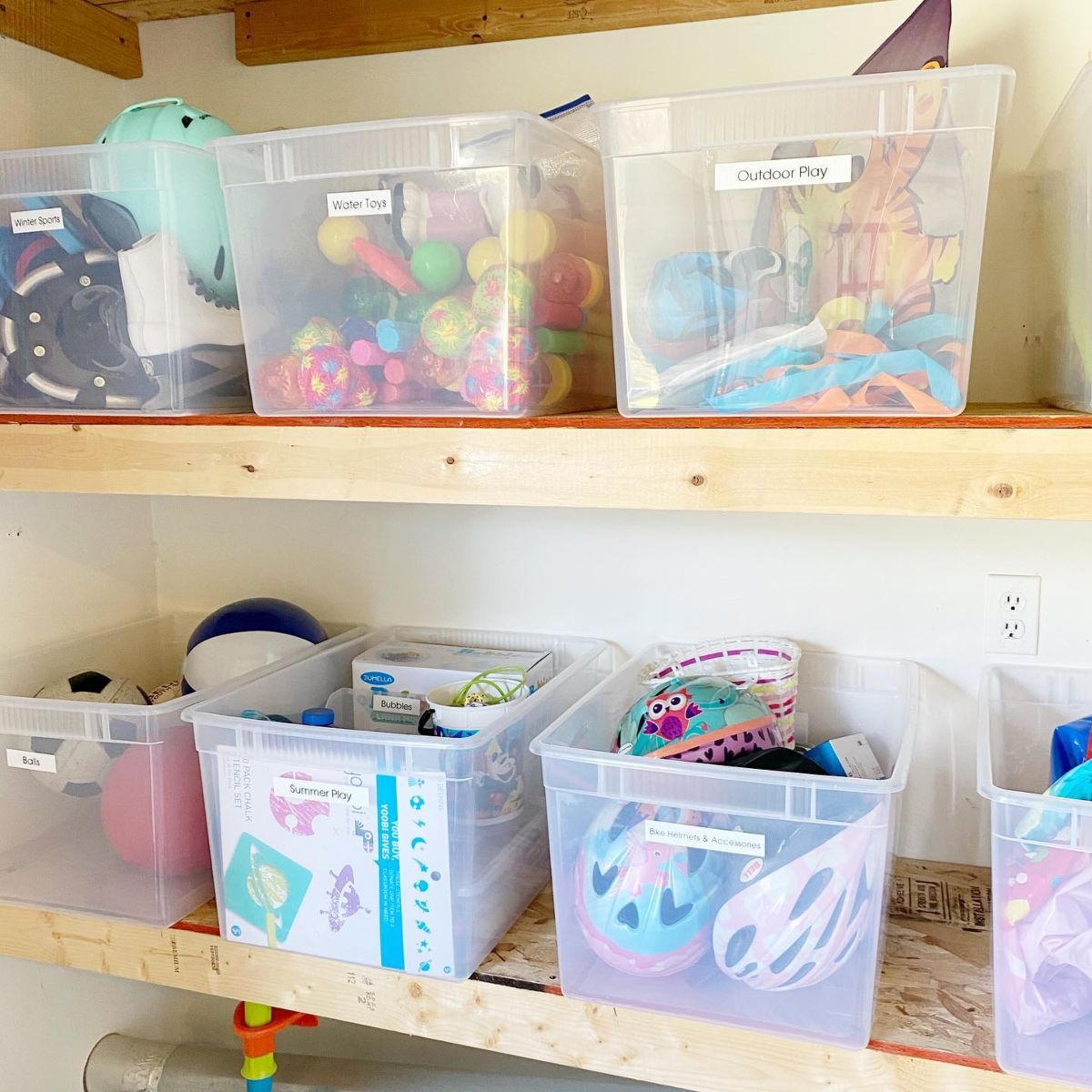 8. Large Labeled Bins