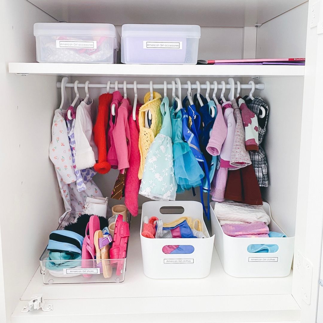 9. Doll Clothes Organizer