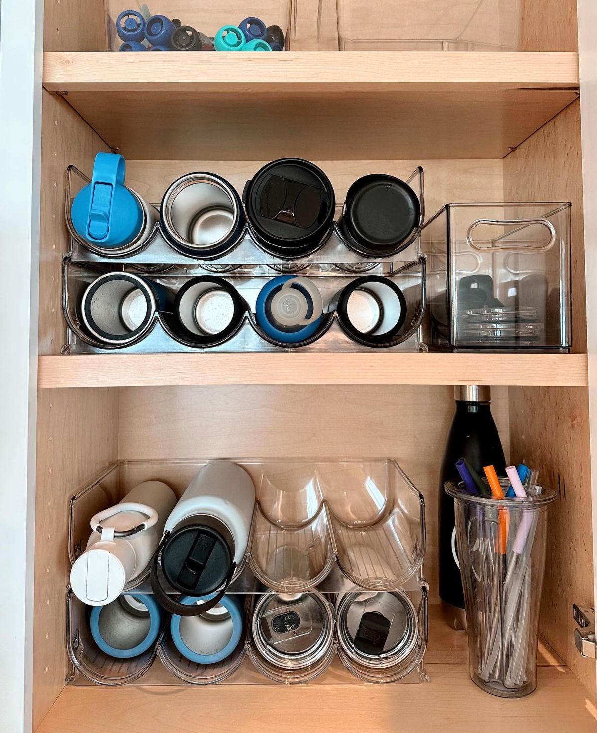 9. Water Bottle Organizer