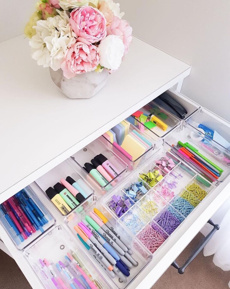 17 Awesome Desk Drawer Organization Ideas - Craftsy Hacks