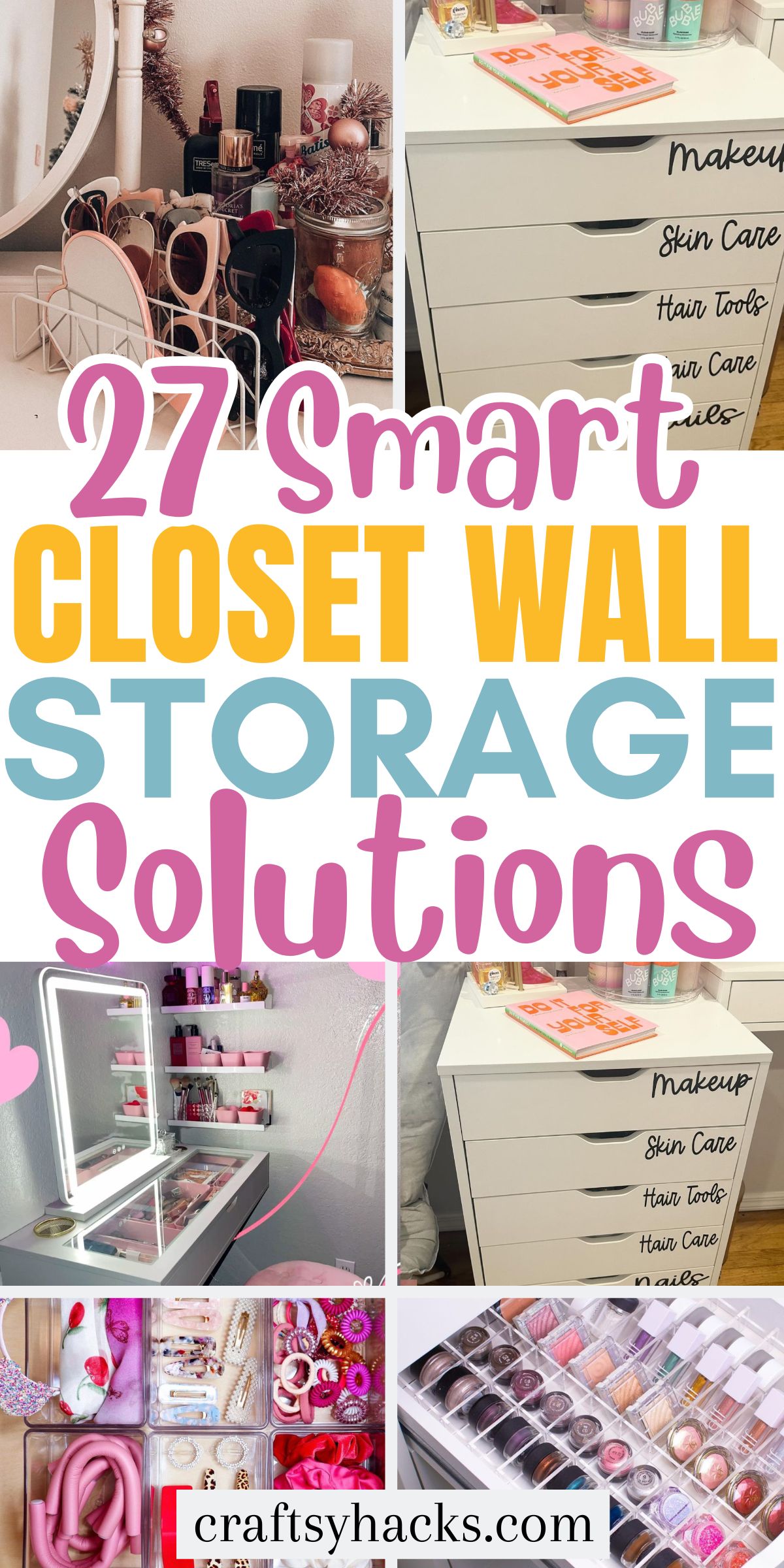 Closet Wall Storage Solutions