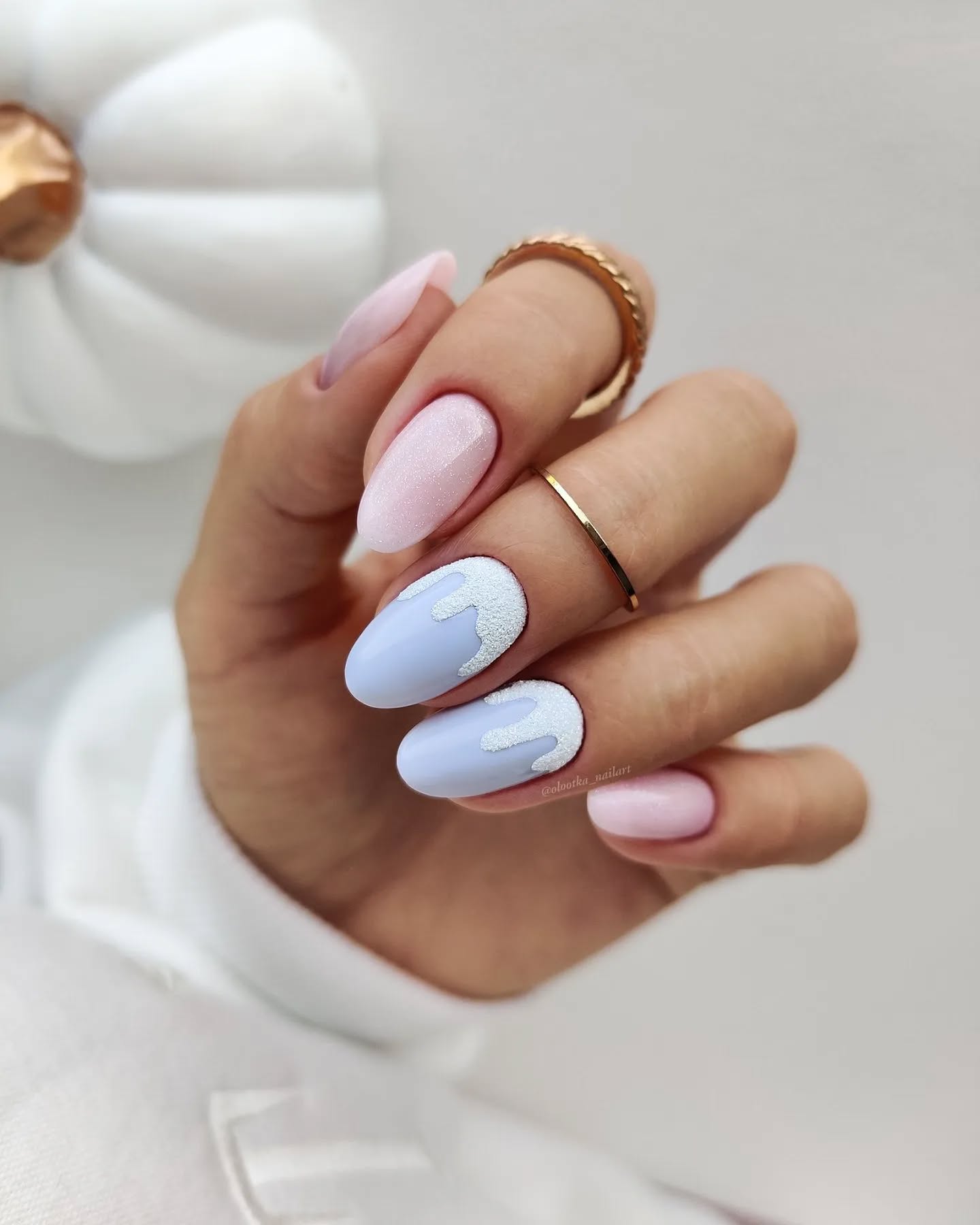 36. Soft Pink and Blue
