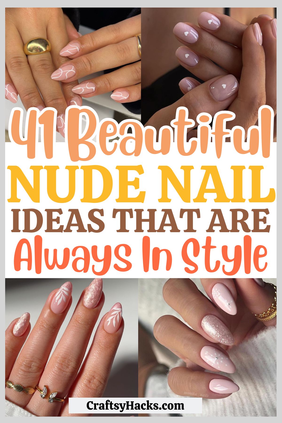 nude nail ideas