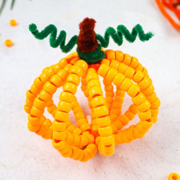 DIY Pipe Cleaner Pumpkin featured image