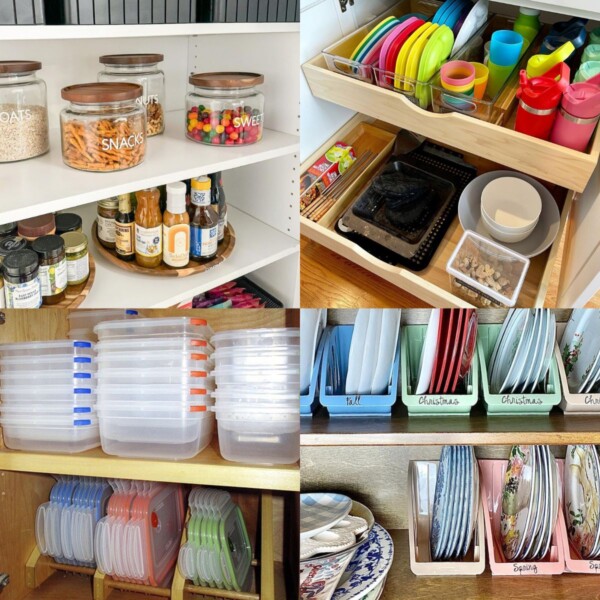 Kitchen Cabinet Organizing Hacks