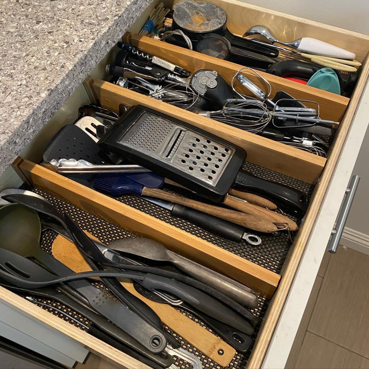 1. Bamboo Drawer Dividers