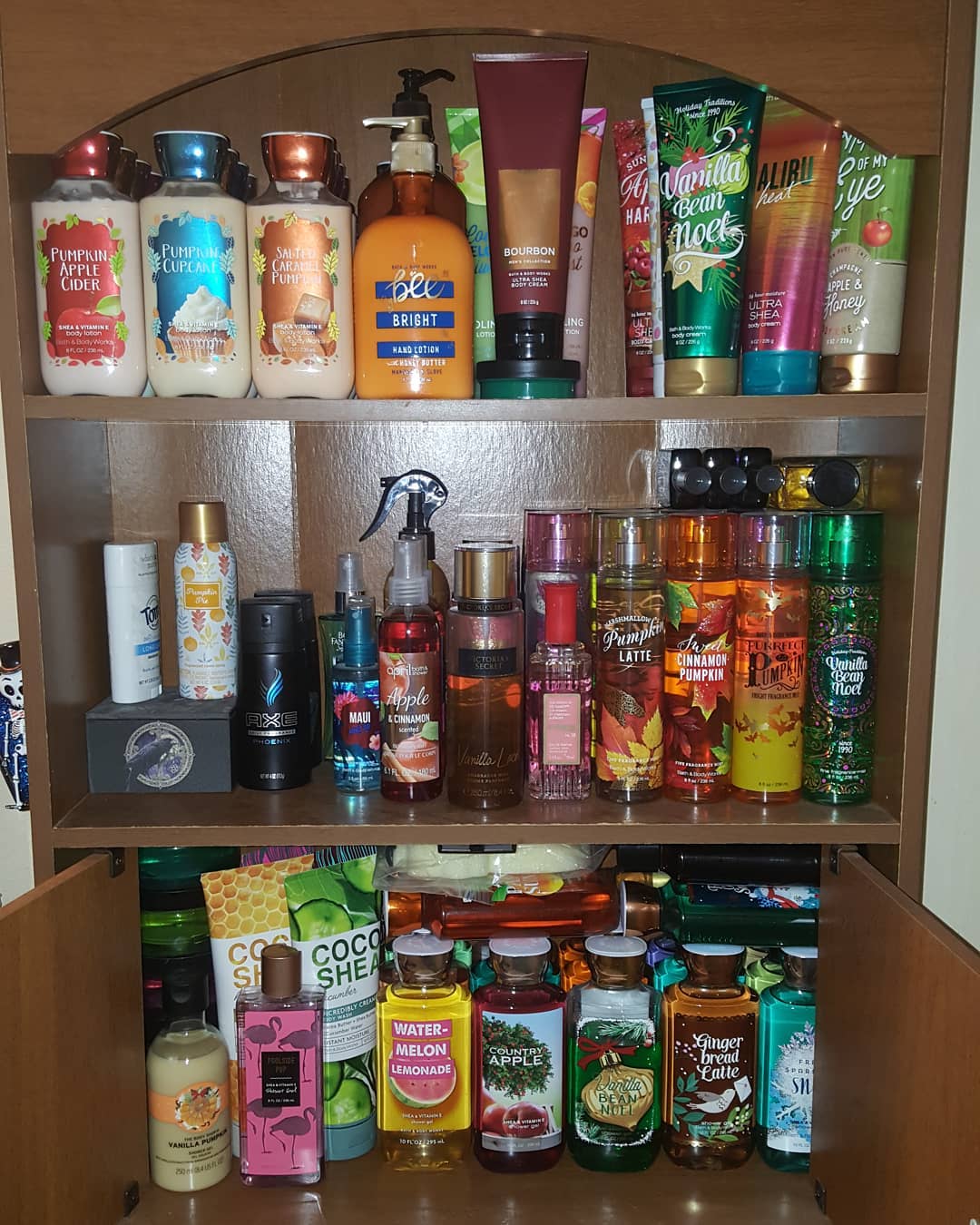 1. Body Care Products Storage Cabinet