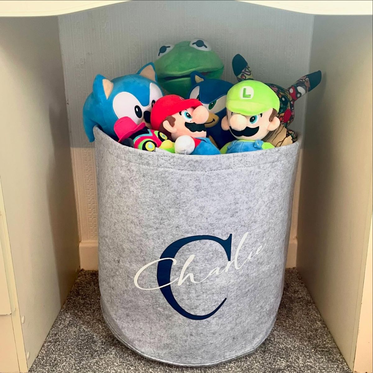 1. Felt Storage Basket