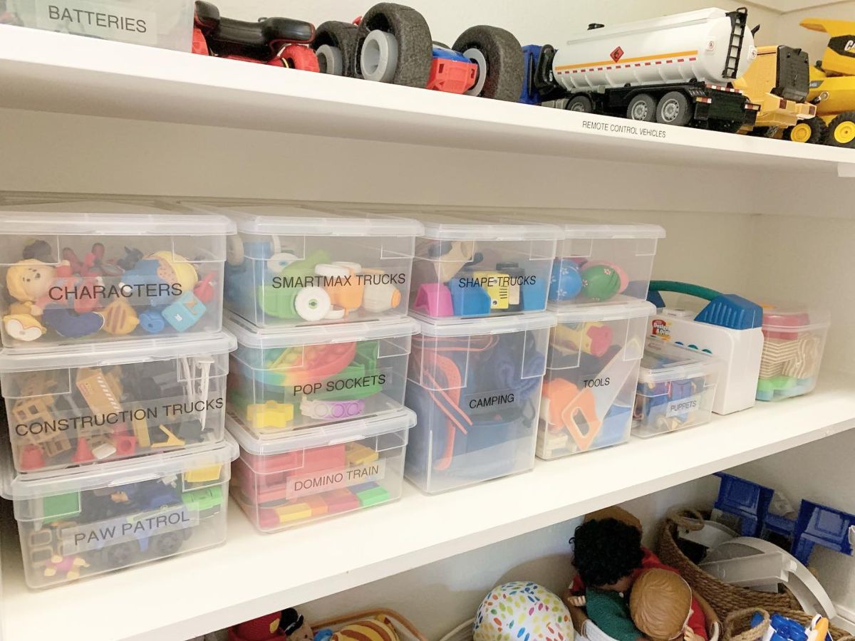 Toy Storage Tubs