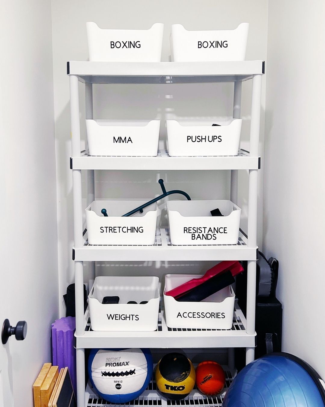 Home Gym Bins