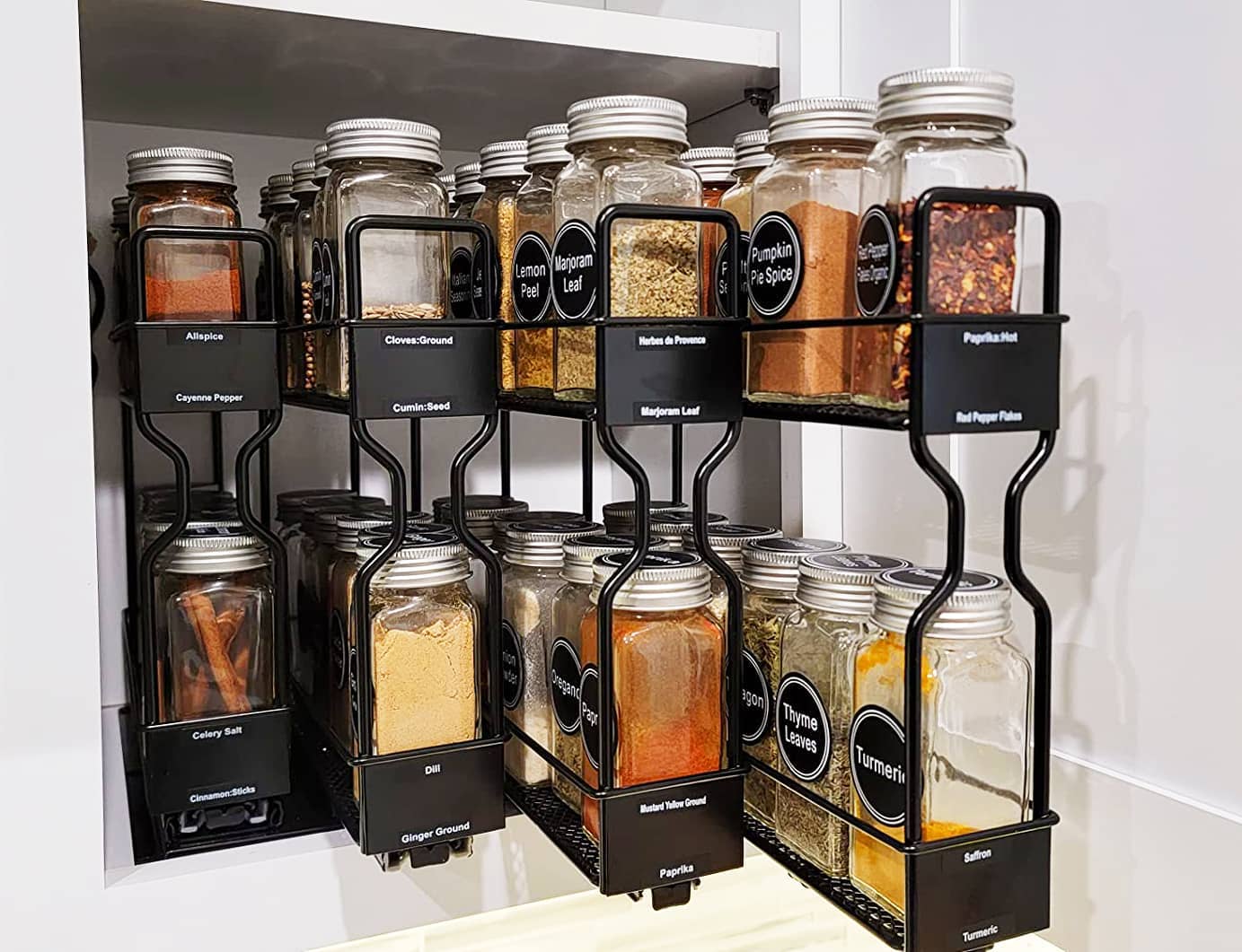 SpaceAid Pull Out Spice Rack