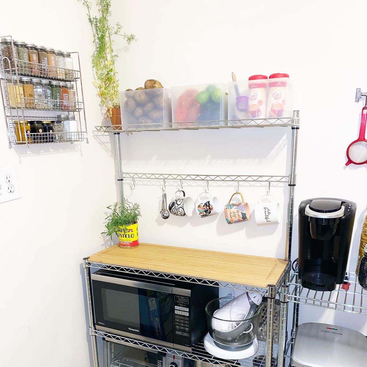 10. Wall Storage Space