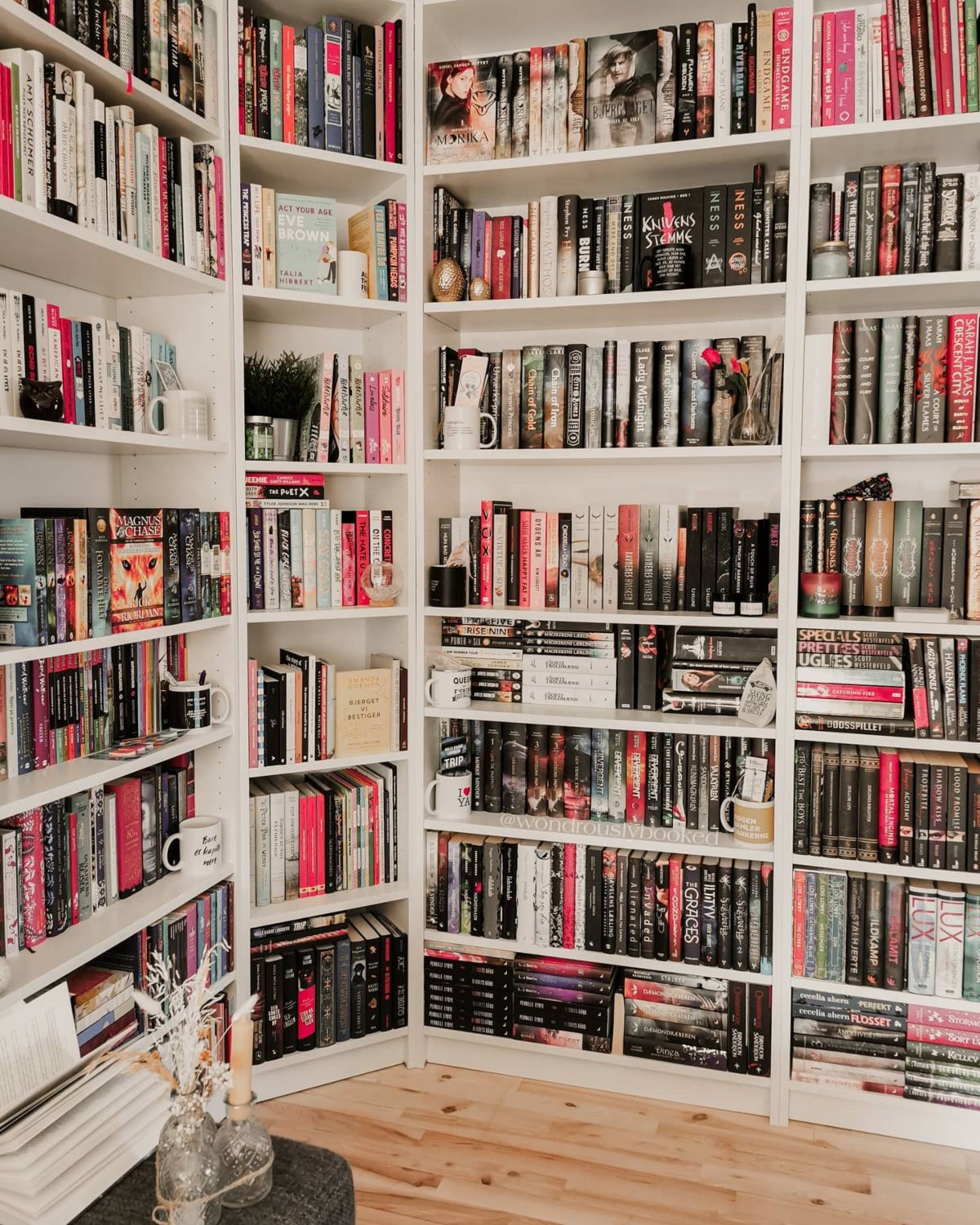 11. Bookshelves