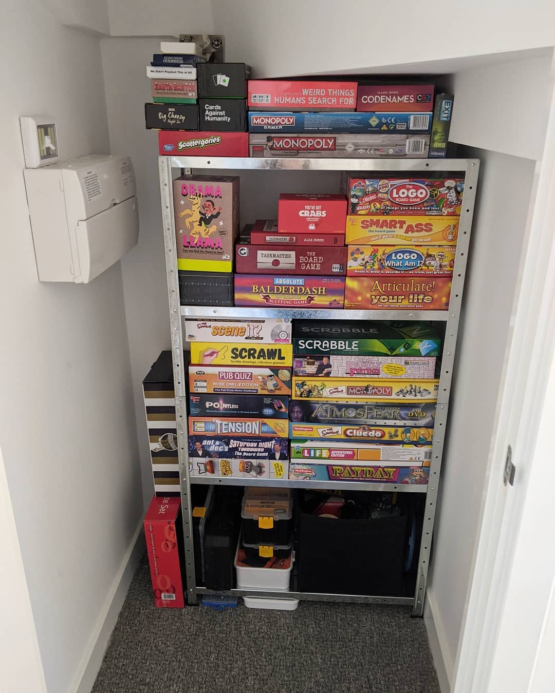 11. Metal Storage Unit
