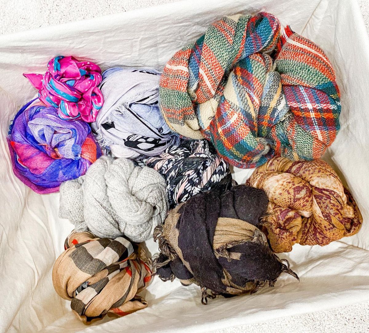 Scarf Buns