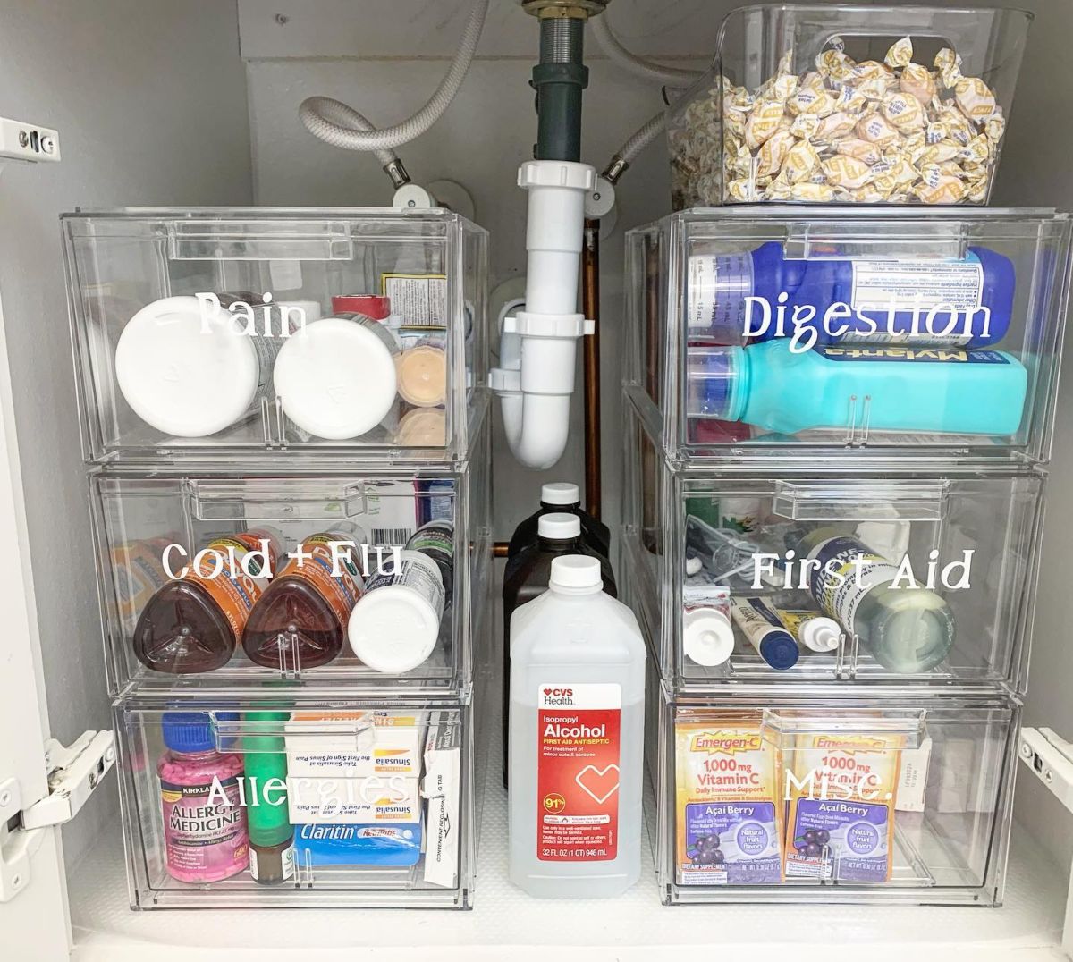 11. Tiered Containers