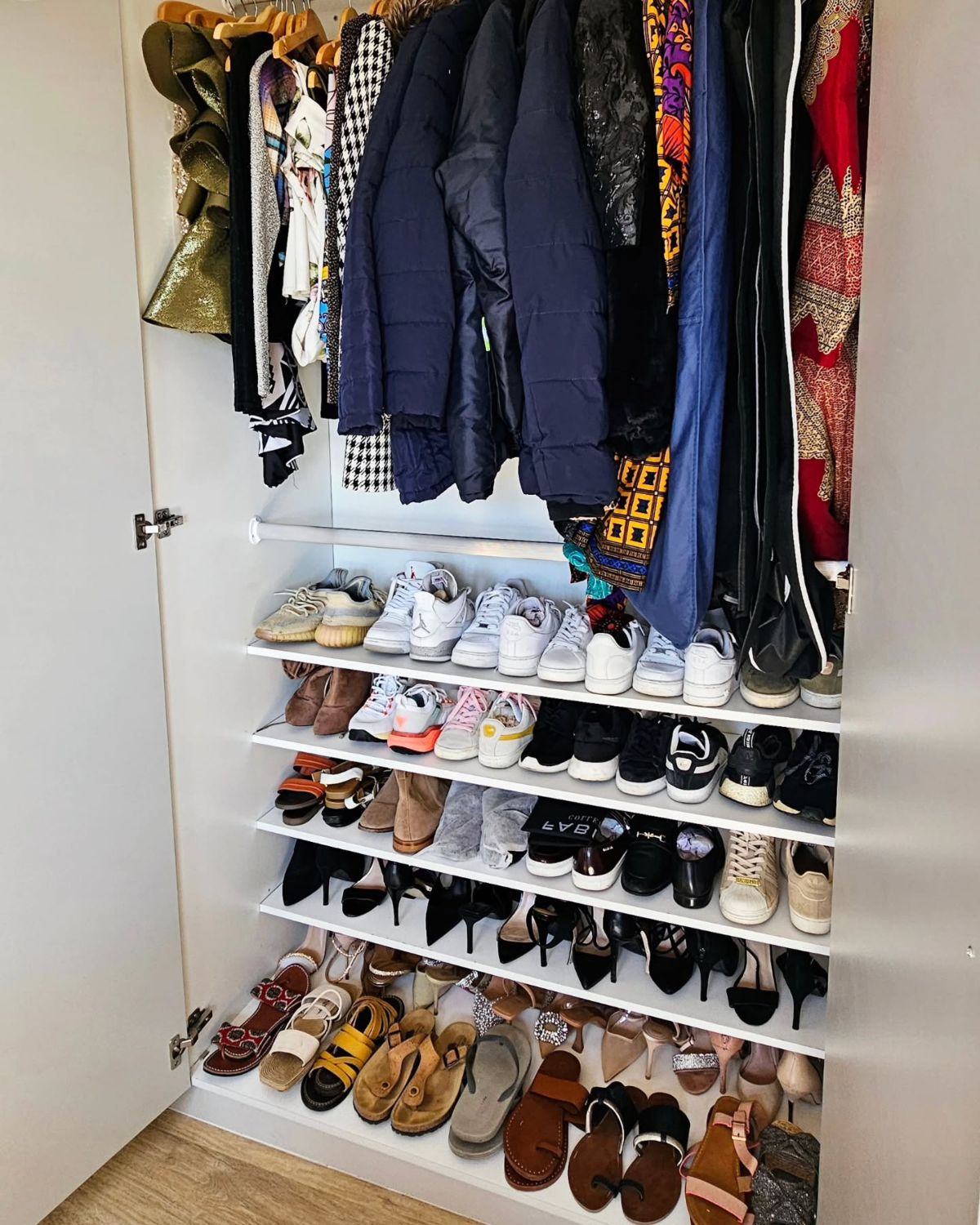 12. Extra Shelving in Closet