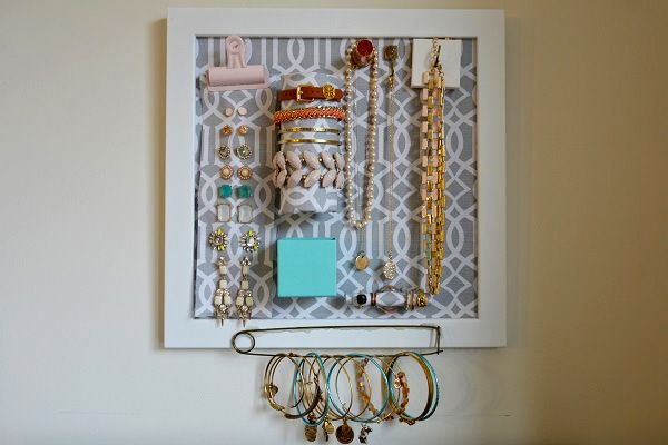 12. Jewelry Organization