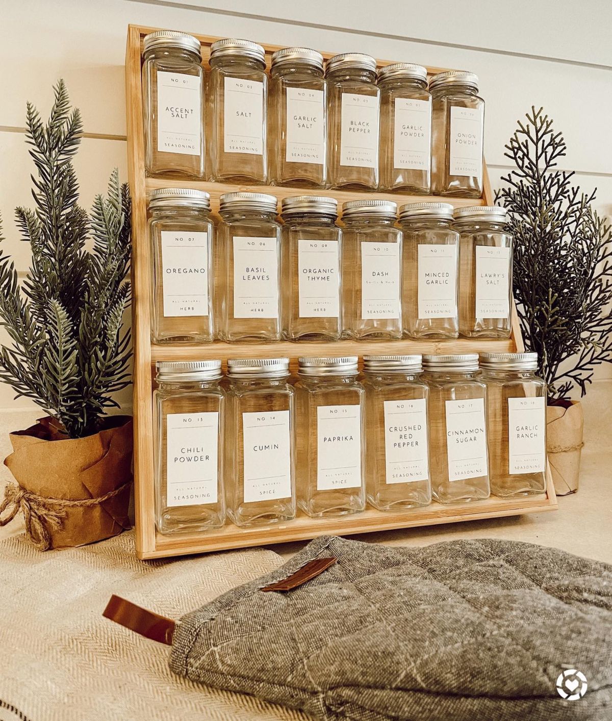 12. Tiered Spice Rack