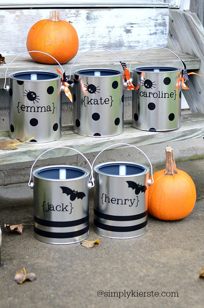 13. Trick Or Treat Buckets