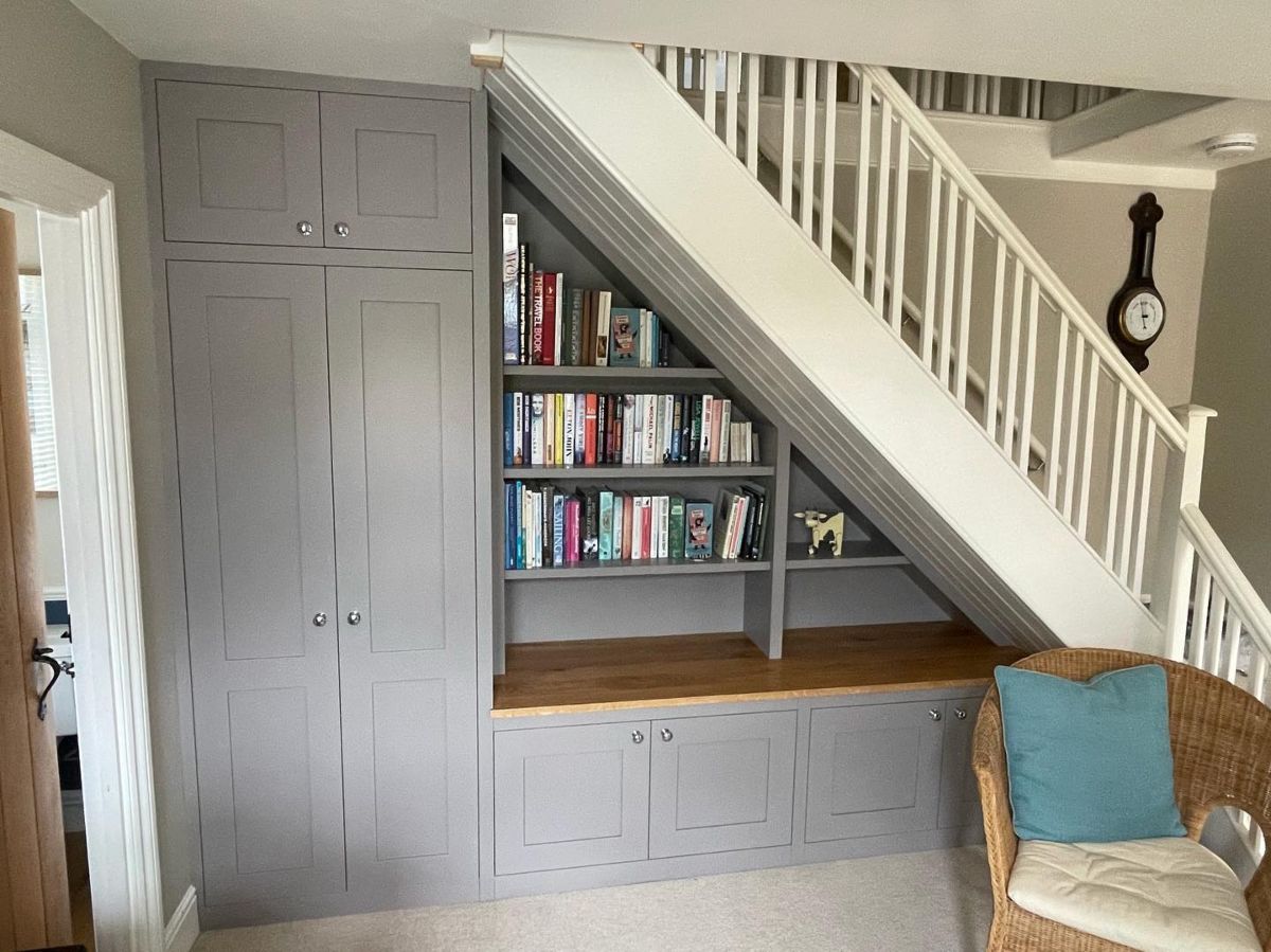 14. Bookshelves