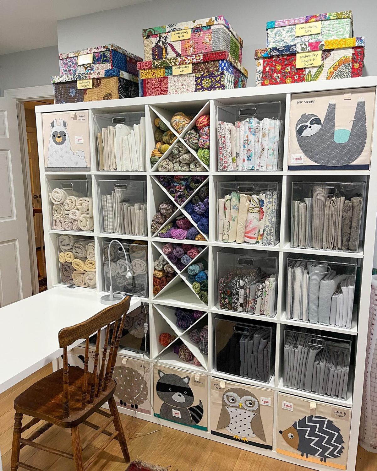 Craft Organizing Cubes