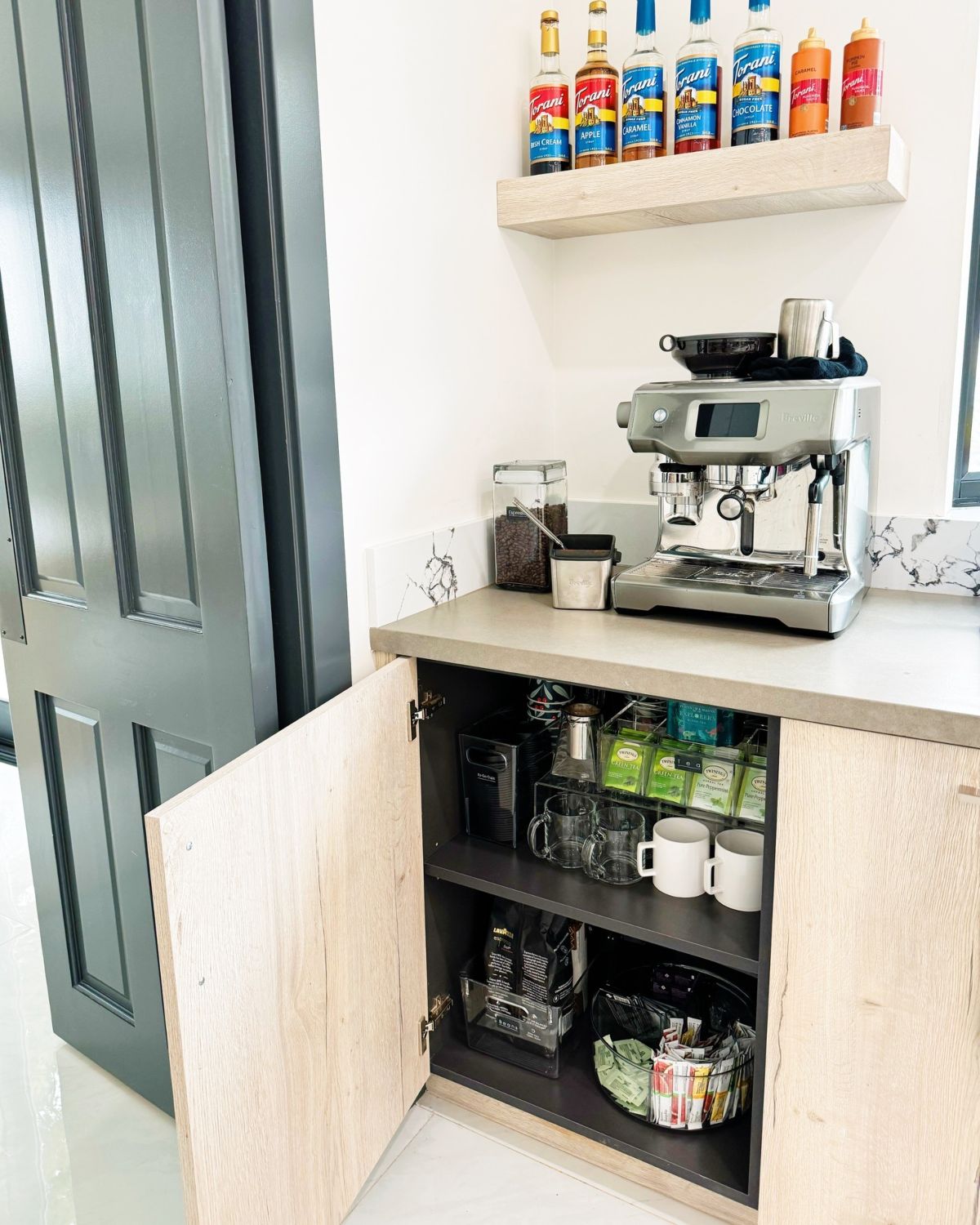 Designated Coffee and Tea Station