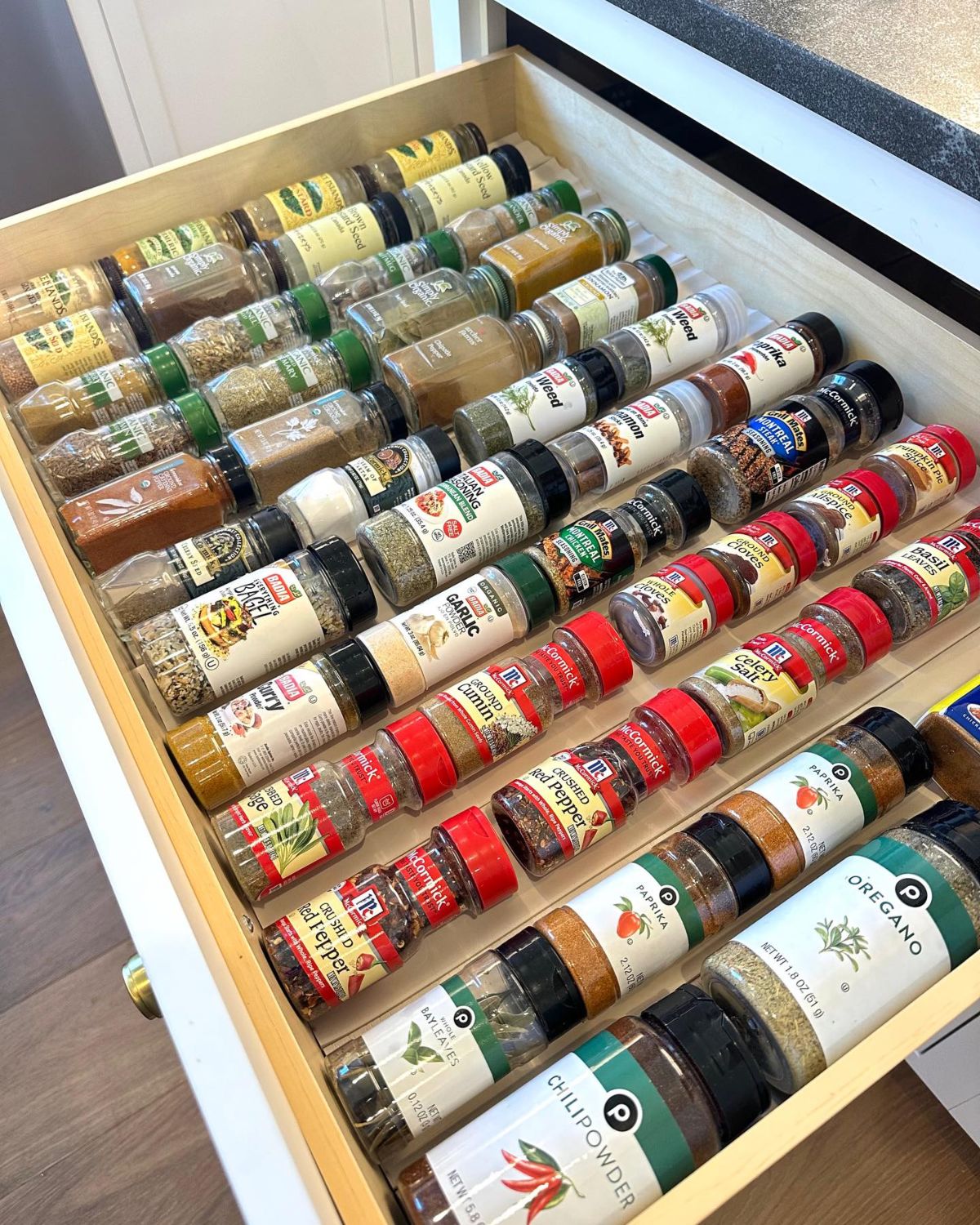 Spice Drawer Organizer