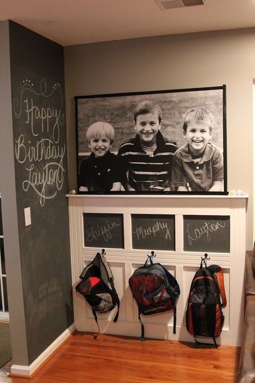 19. Backpack Wall