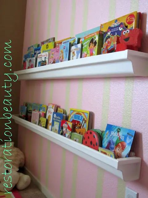 2. Bookshelves