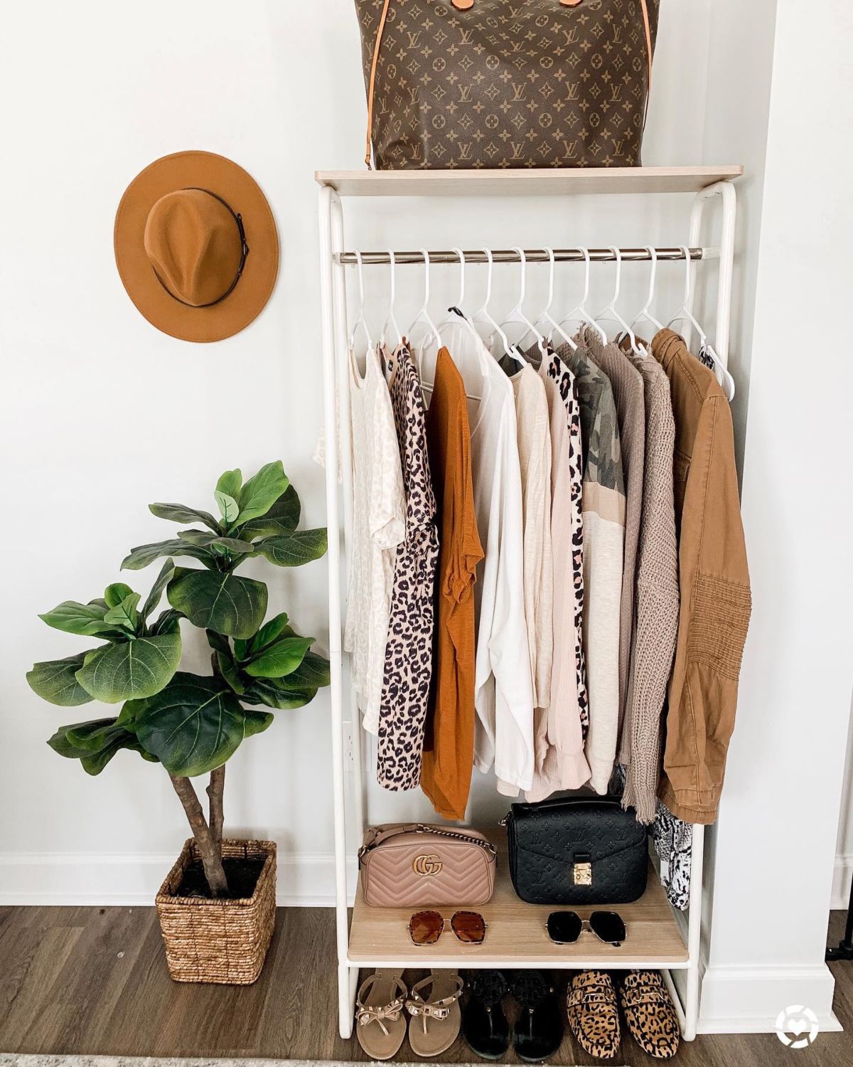 2. Clothing Rack