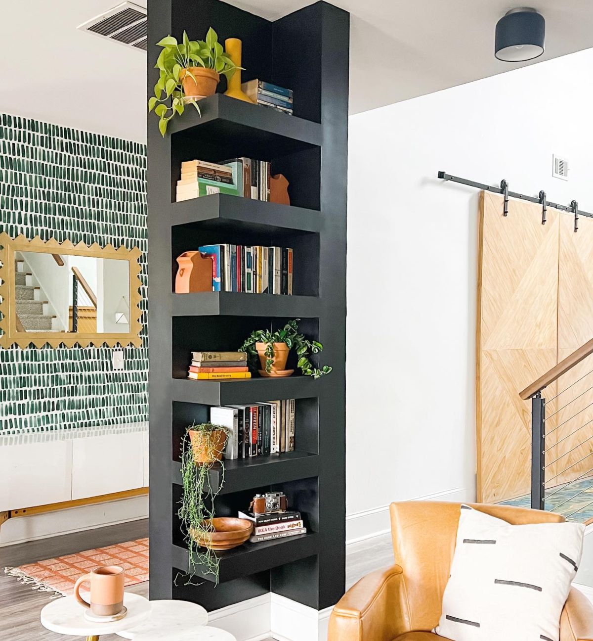 20. Built-In Shelves