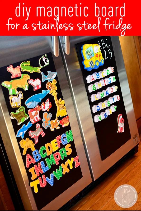 20. Magnetic Board for Stainless Steel Fridge
