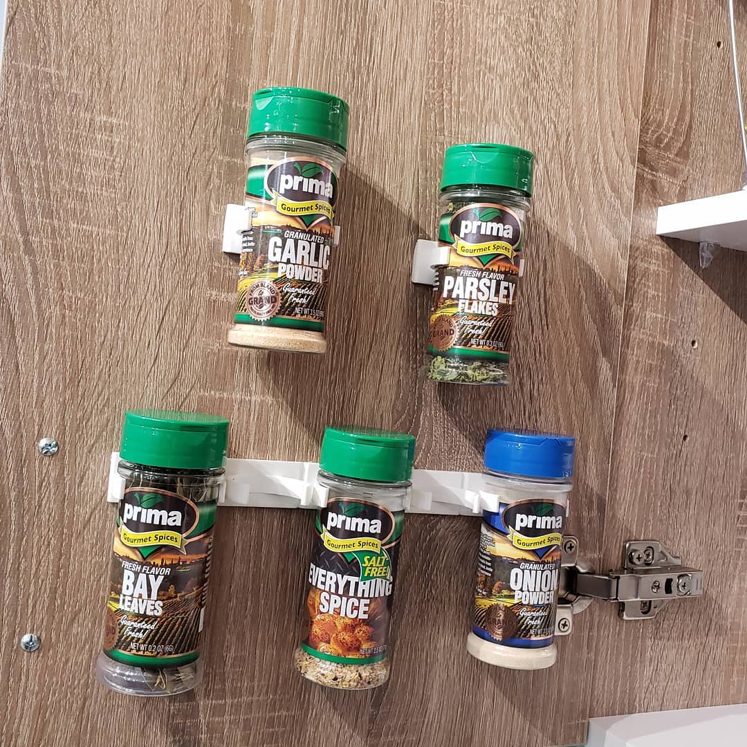 Wall Mounted Bottle Clips