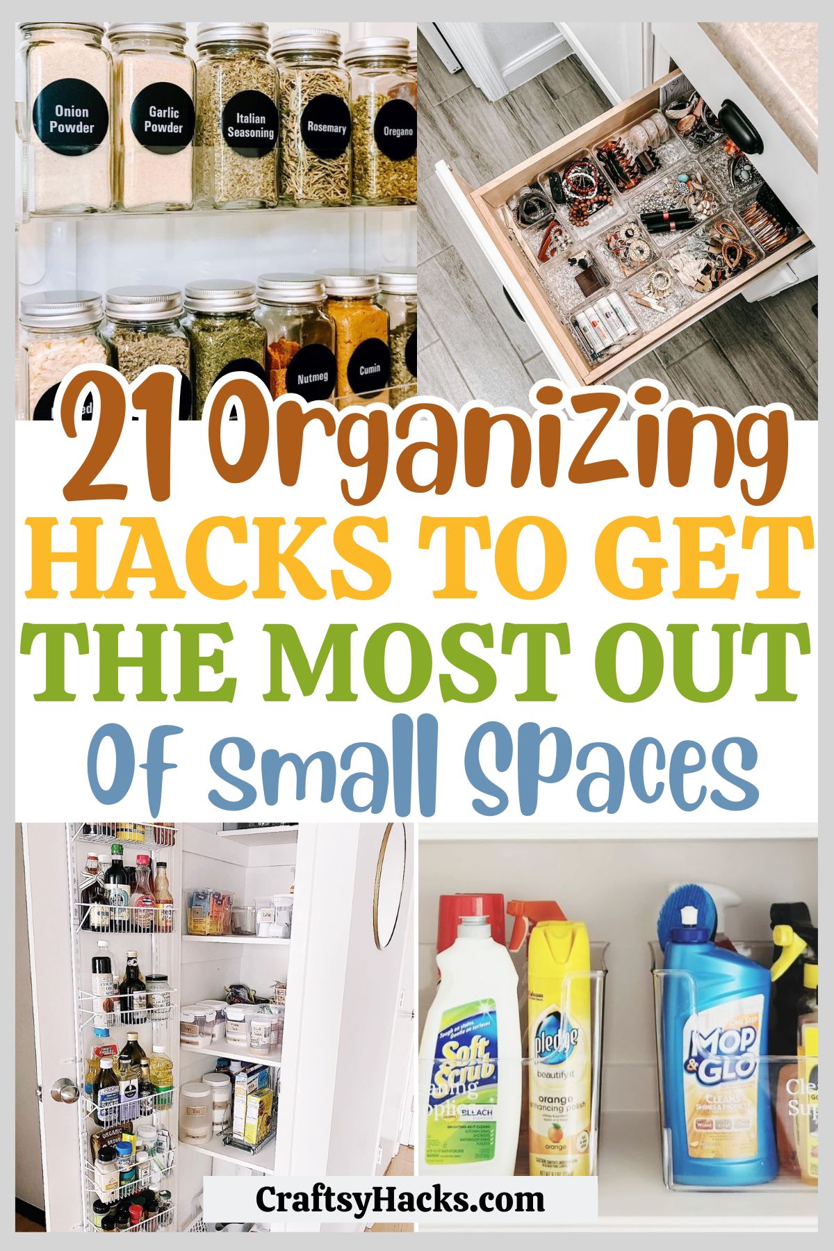 small space organization ideas