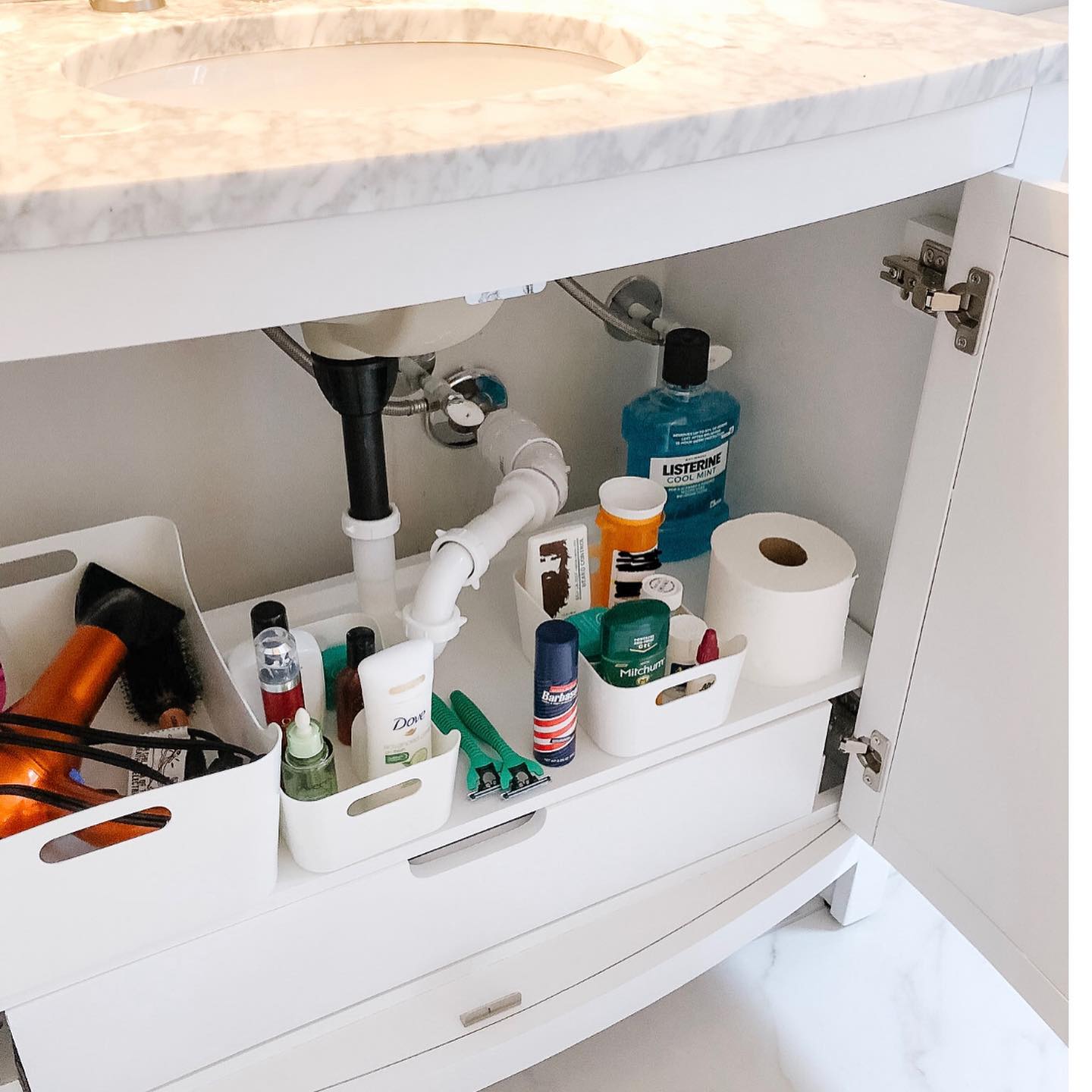21. Clean White Bins
