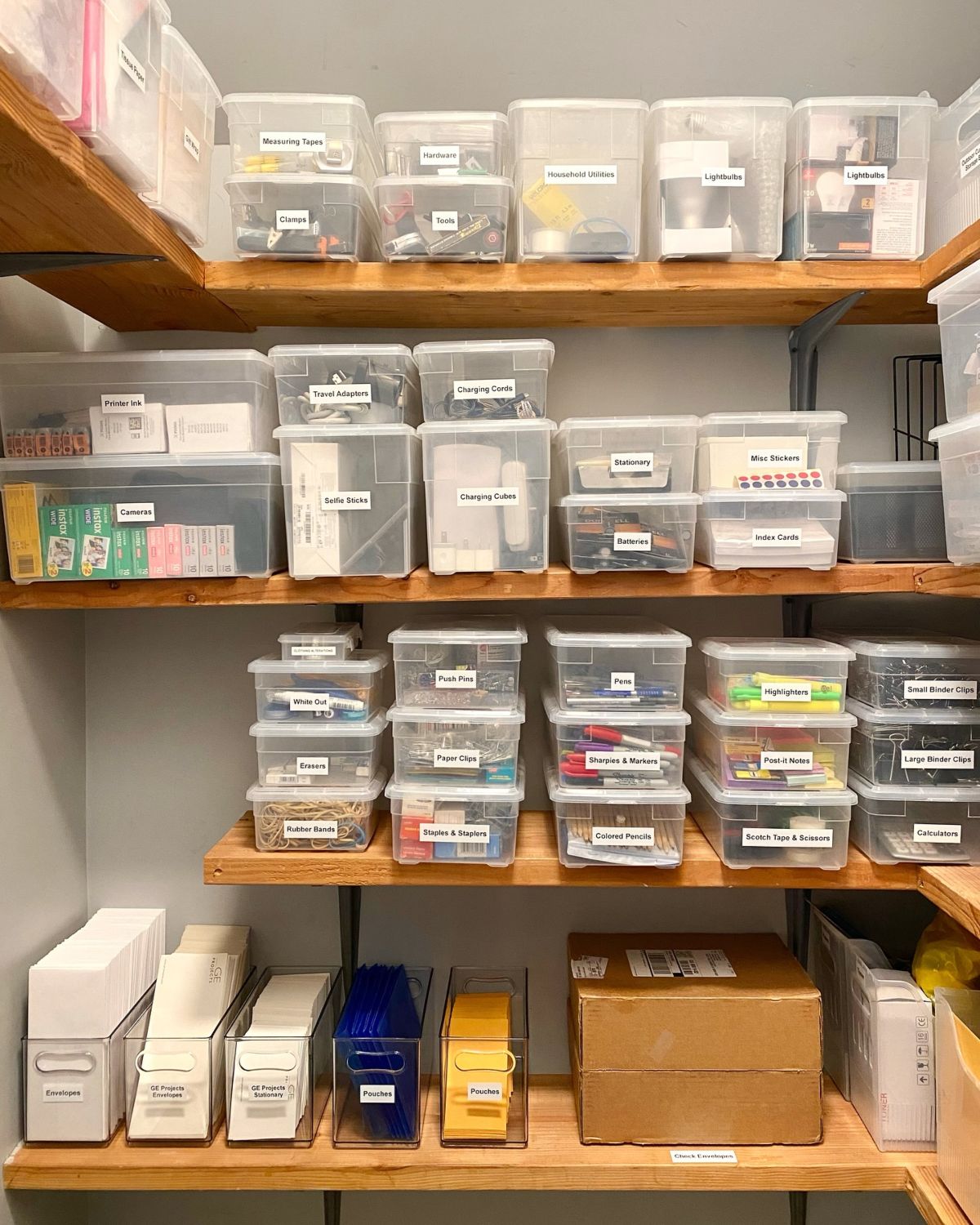 Containers for Office Supplies