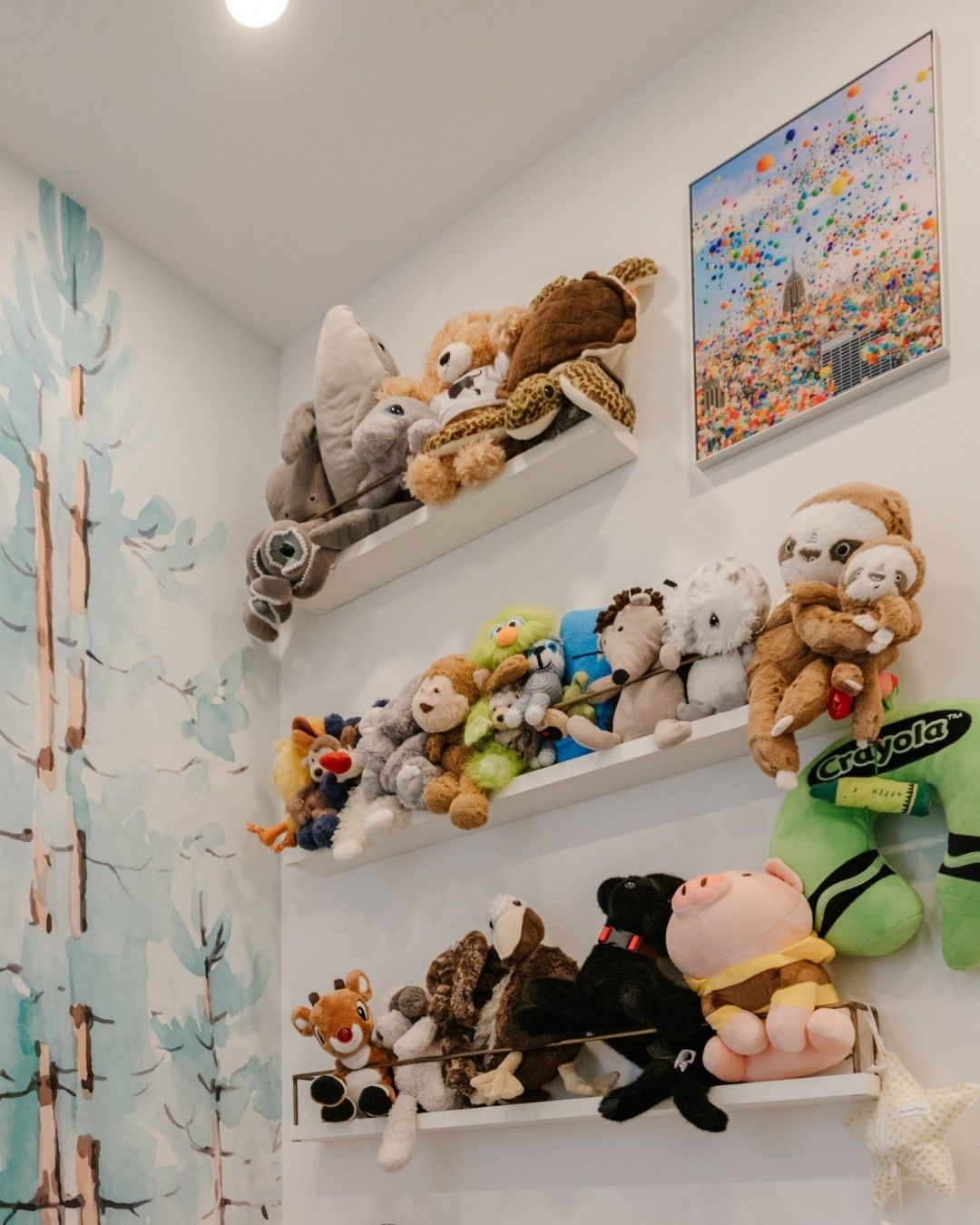 4. Floating Shelves