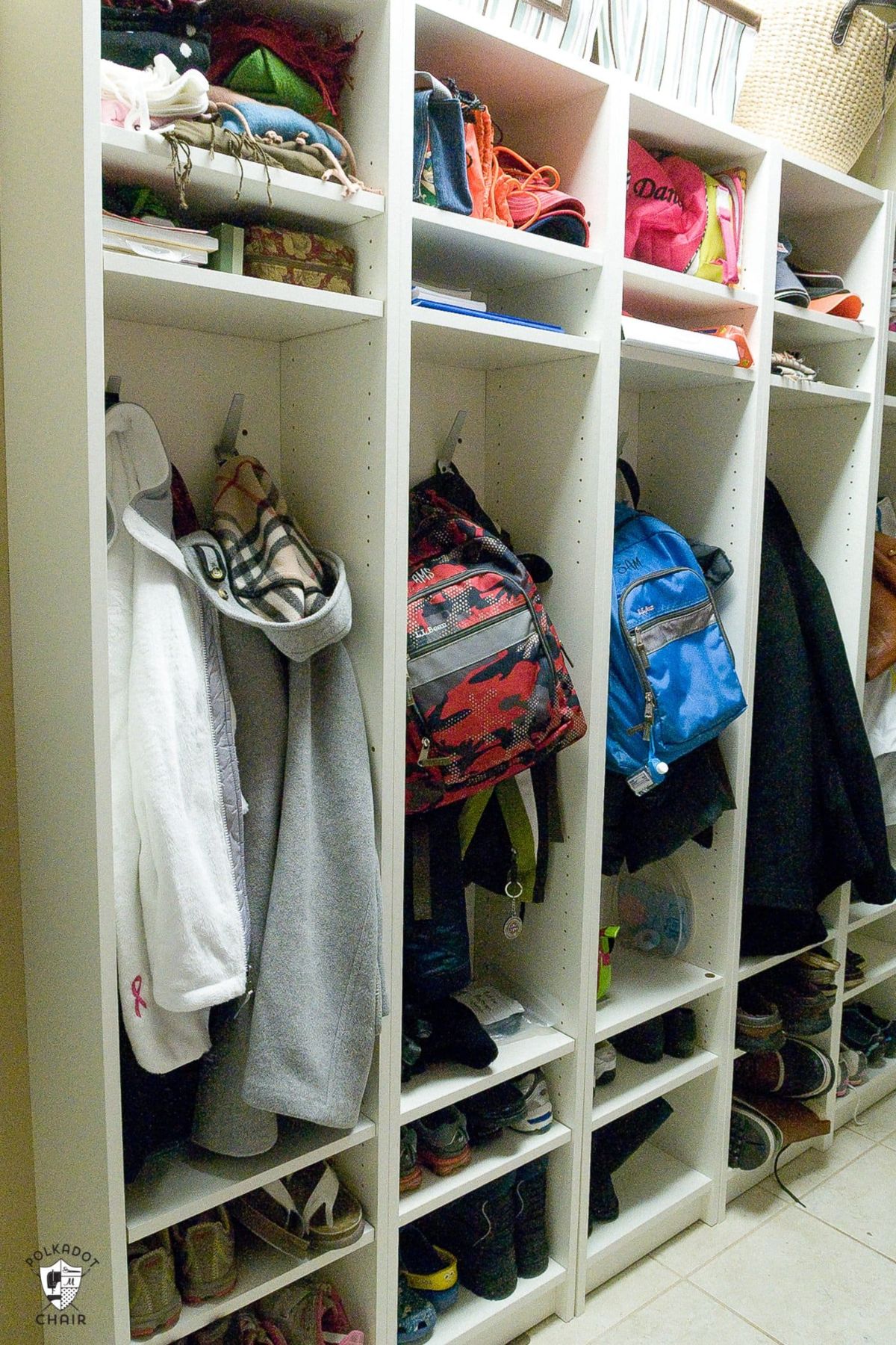 4. IKEA Bookcase Locker Hack