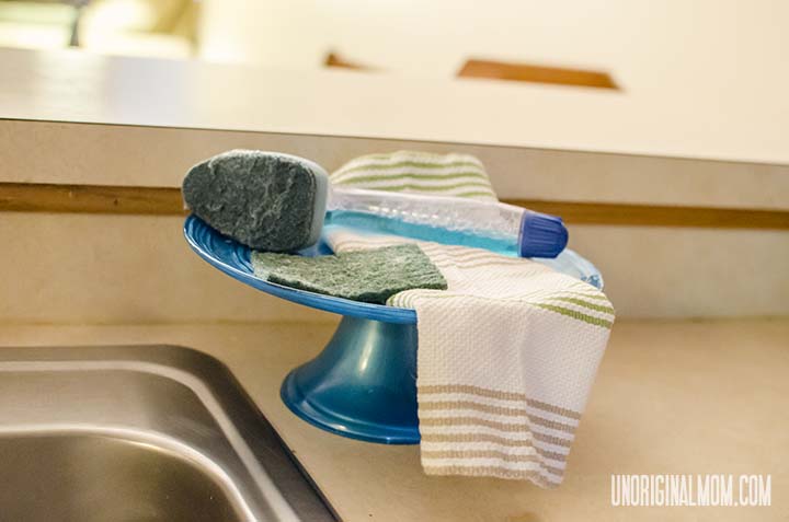 5. Cake Stand Soap Holder