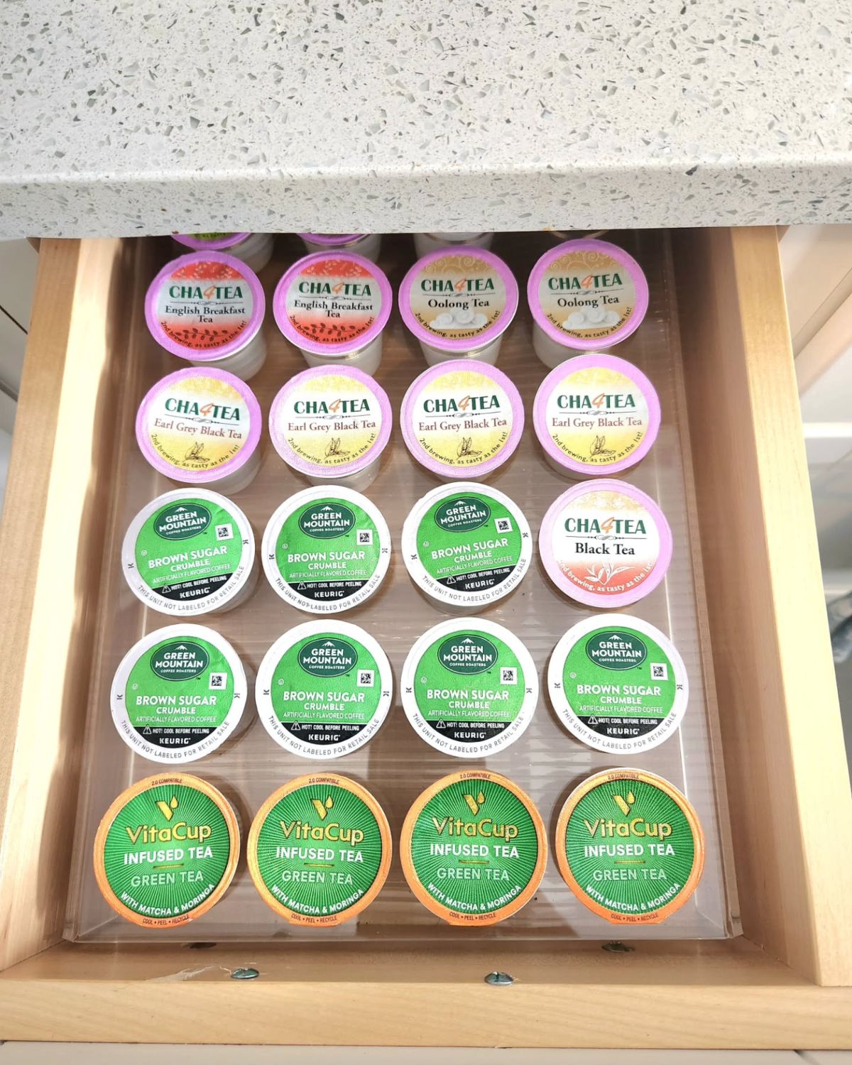 Coffee Drawer Organizer