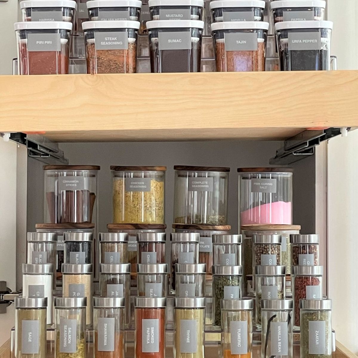 5. Decant Spices into Uniform, Airtight Containers