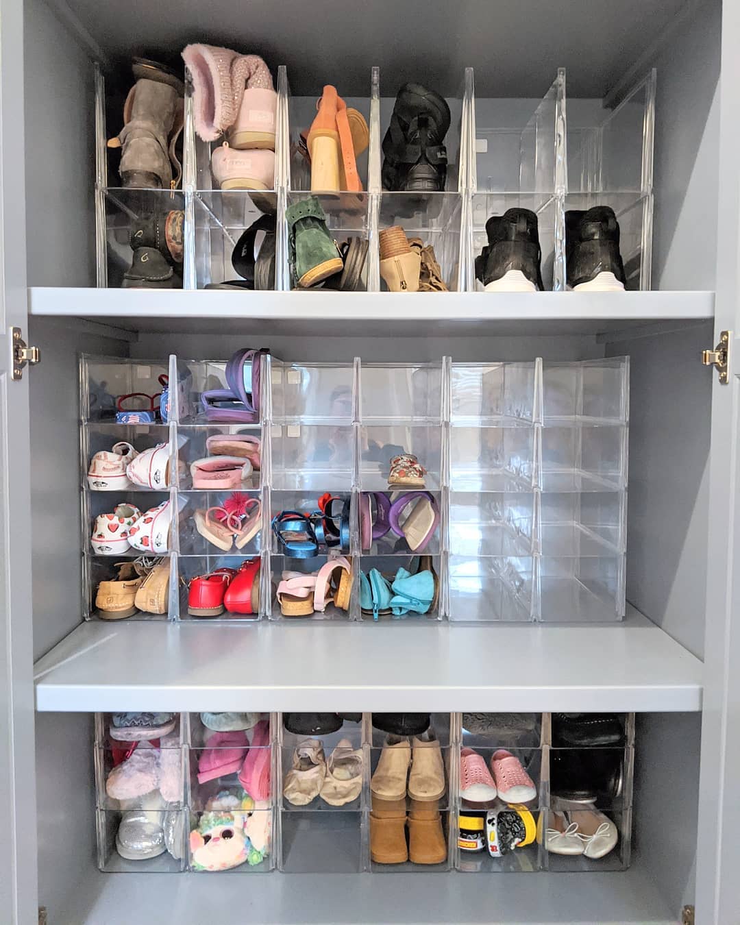 6. Clear Shoe Storage Containers